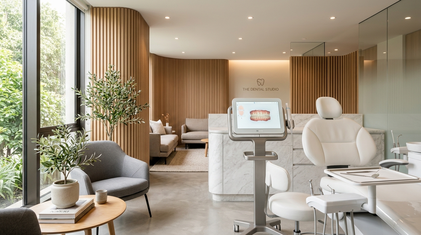 Aura Dental Studio Interior Lounge